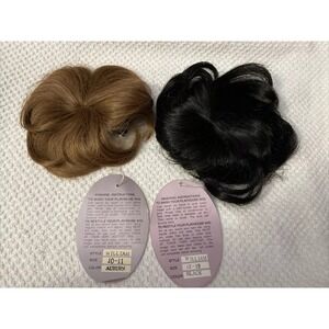Playhouse Doll Wigs WILLIAM Size 10-11 & 12-13  Auburn And Black NOS #W1